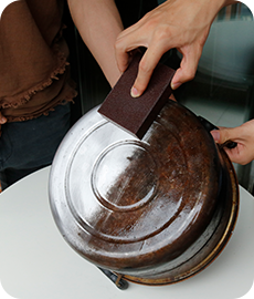 ​金刚砂海绵刷 橡皮擦 磨砂膏